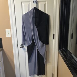 Elegant Gray Women's Dress